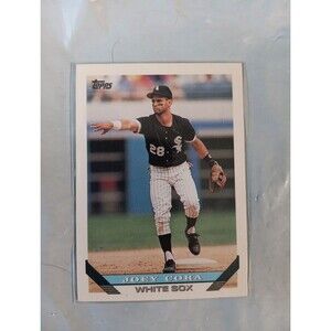 Baseball Joey Cora 1993 Topps #122 White Sox
